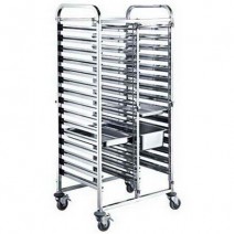 2X16 Layers GN1/1 Pan Stainless Steel Gastronorm Trolley TT-SP278D