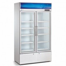 47 Wide 5 Shelves Double Glass Door Beverage Refrigerator TT-BC295B