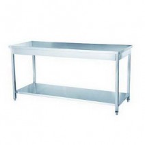 1800X700MM Square Tubes with Undershelf Stainless Steel Work Bench TT-BC332F