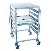 2X6 Layers GN2/1 Pan Stainless Steel Gastronorm Trolley TT-SP279E