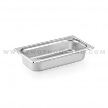 2.5L 1/3X2.5'' 325X176X65 MM Stainless Steel Steam Table Pan TT-813-2