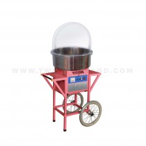 500 MM Table Top Pink Commercial Cotton Candy Machine With Cart TT-CF2B