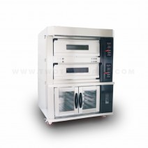 2 Decks 4 Trays Digital Electric Baking Oven with 10 Trays Proofer TT-O35A