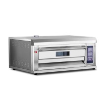 1 Deck 2 Trays 350°C 75W All S/S Professional Gas Baking Oven TT-O38B