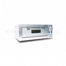 1 Layer 2 Dishes Front Stainless Steel Commercial Electric Bake Oven TT-O43A