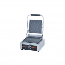 1.8 KW Single Head CE Grooved Commercial Sandwich Panini Grill TT-WE173A