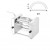 DEM-A11 Stainless steel Samosa Empanada Making Turnover Machine - Front View