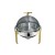 Round Stainless Steel Roll Top Buffet Food Server TT-YD-721H