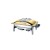 Glass Top Rectangular Stainless Steel Chafing Dishes TT-YD-F016BJ