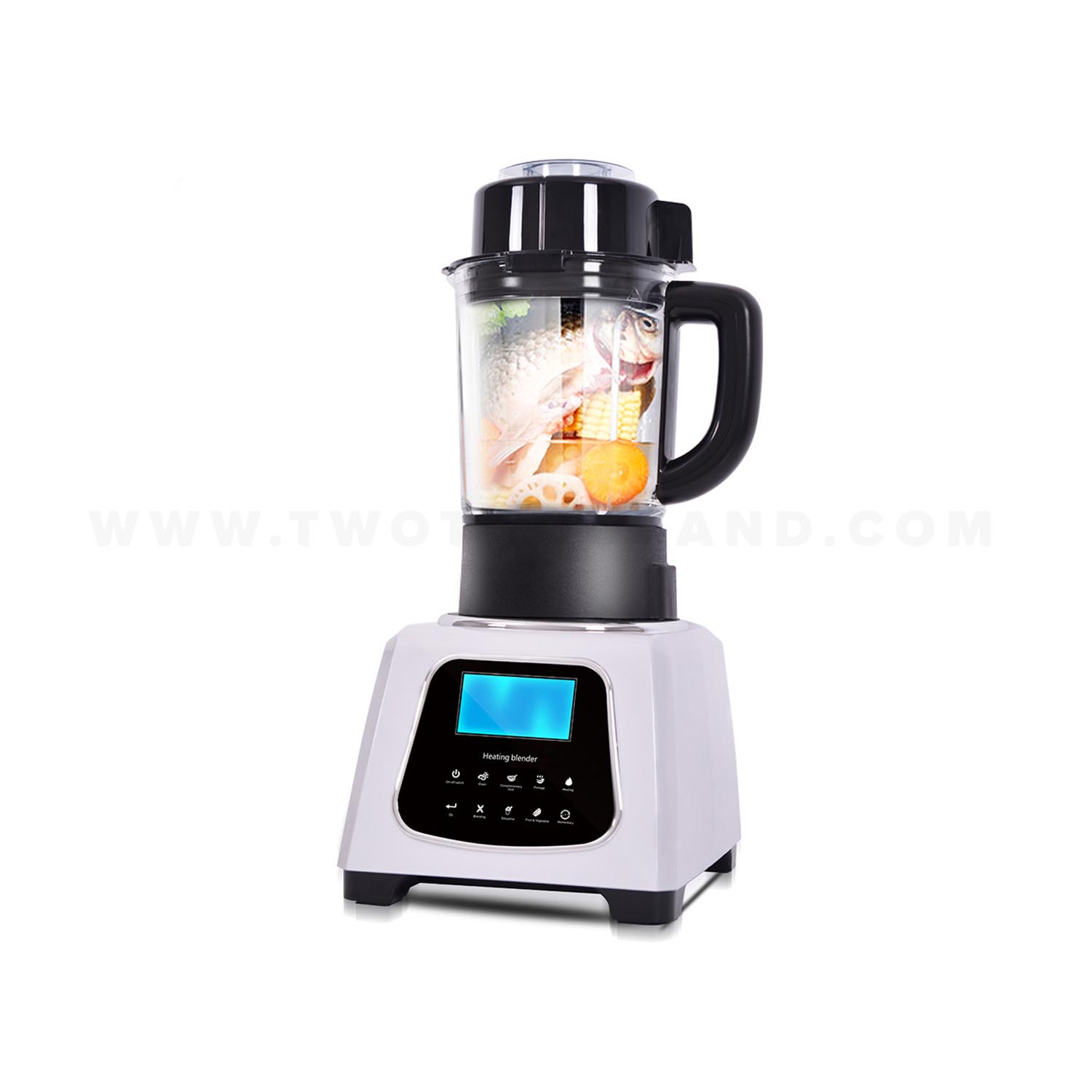 dose Steer collateral 1.75L 1000W Adjustable Speed Commercial Heated Blender Machine TT-HB121