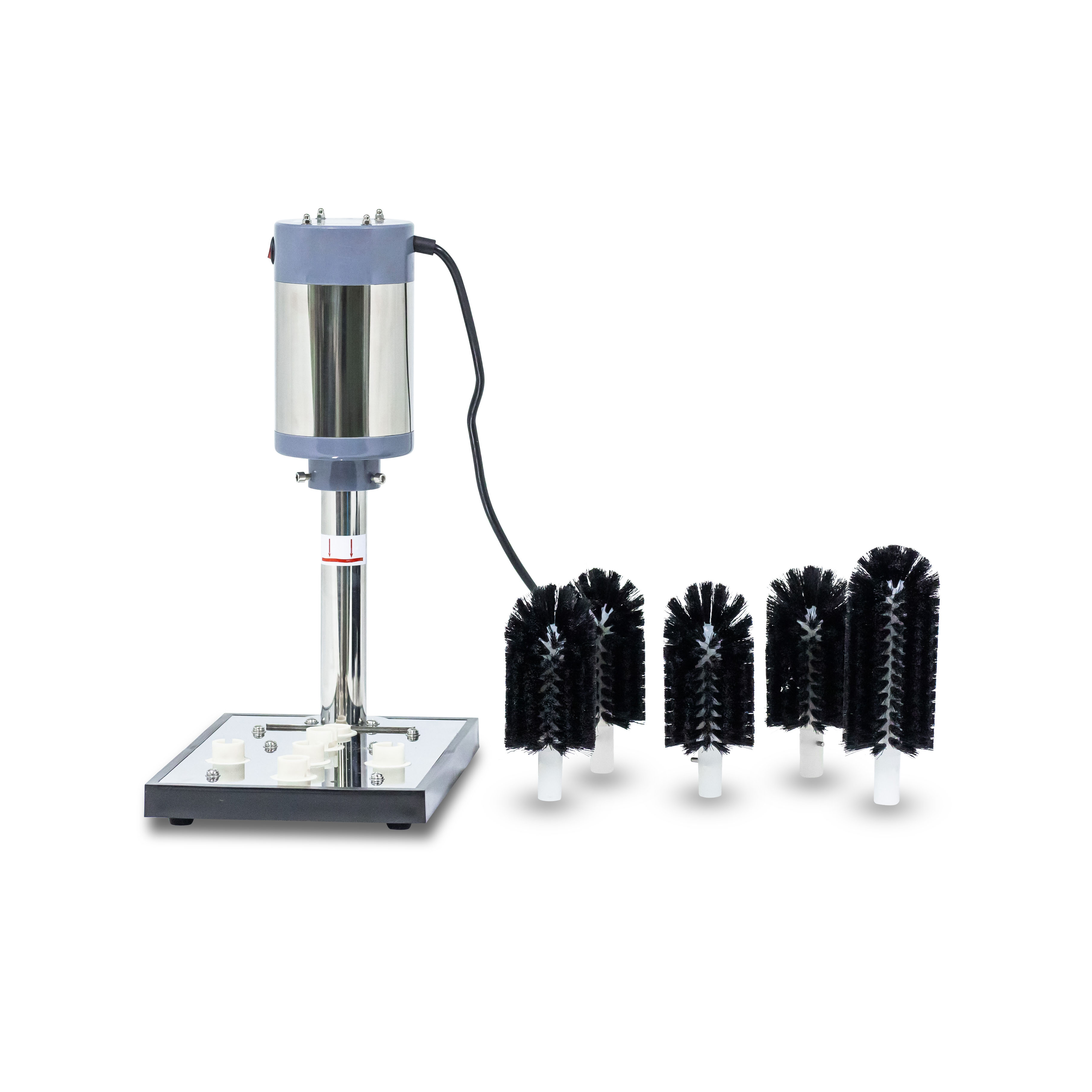 Galaxy Upright Five Brush Electric Glass Washer - 115V