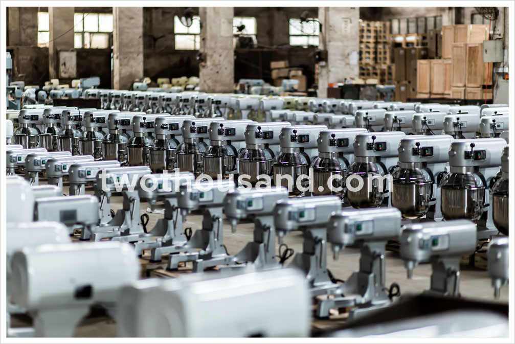 Our Commercial Mixers Assembling Line