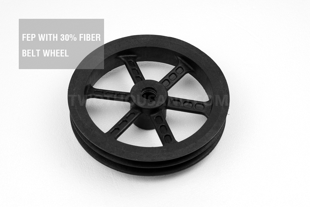 FEP with 30% Fiber Belt Wheel, More Stable Rolling, Stronger, High Accuracy