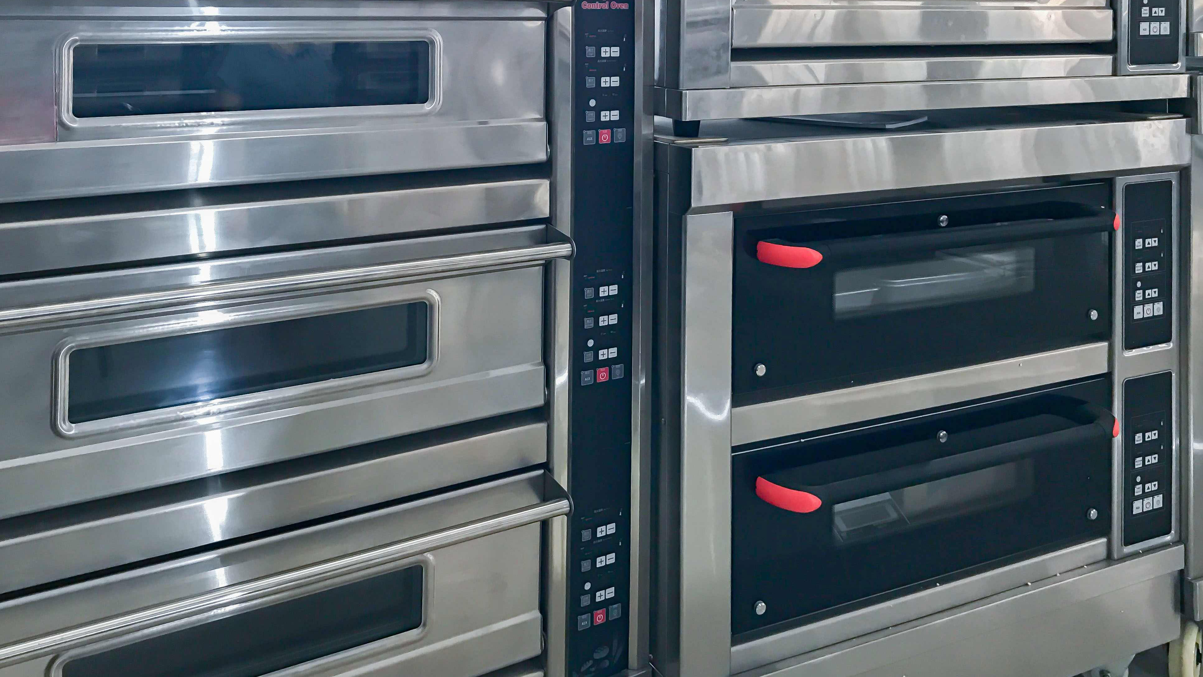 Electric Baking Ovens Front View