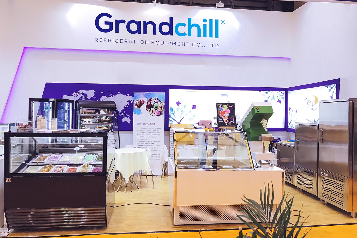 Grandchill Refrigeration at The Hotelex Shanghai Trade Exhibition