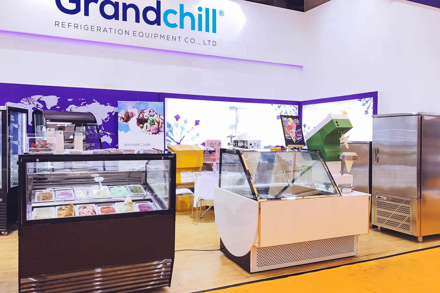 Grandchill Refrigeration at The Hotelex Shanghai Trade Exhibition