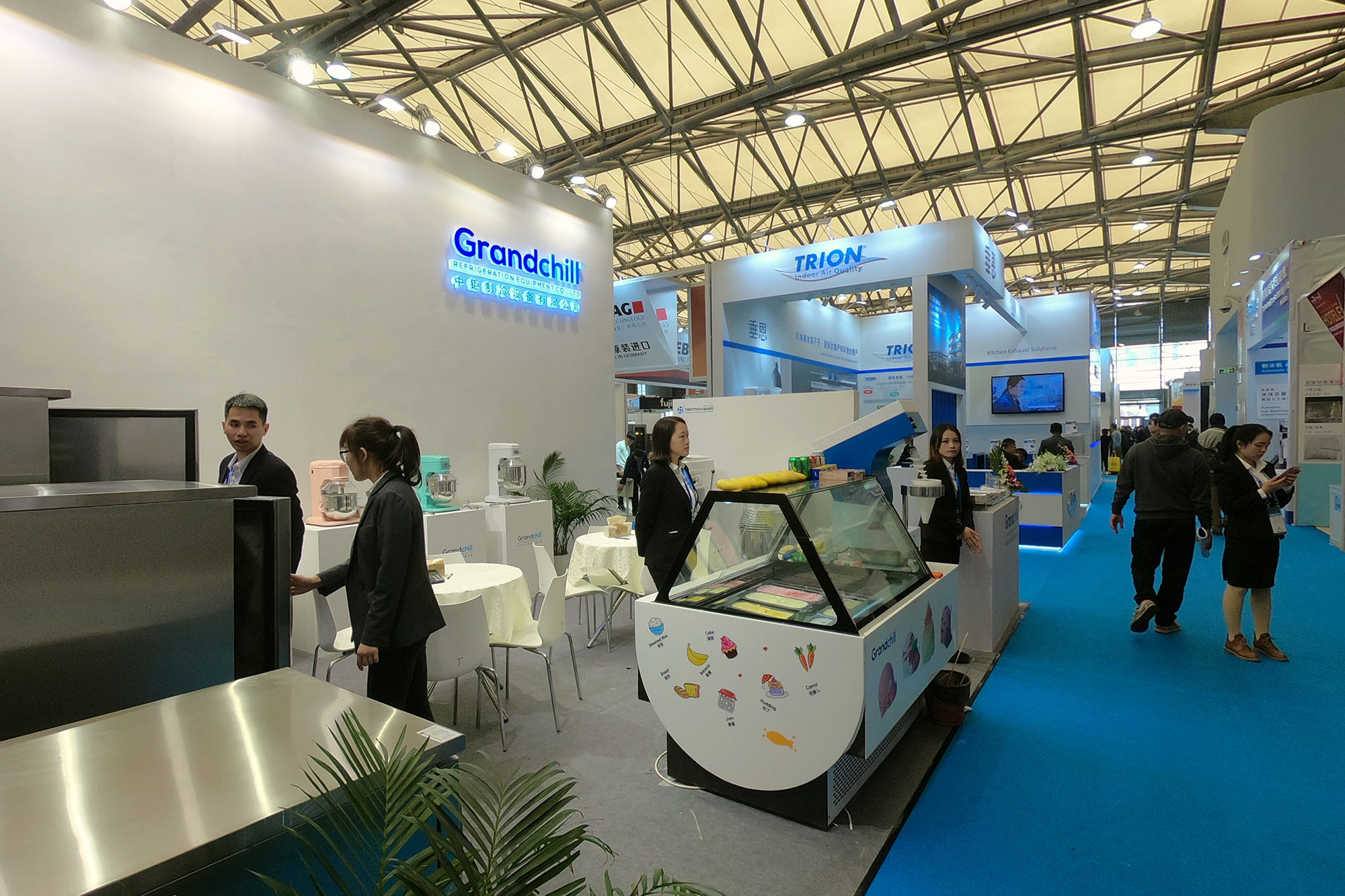 2019 Grandchill Refrigeration Hotelex Shanghai Fair Booth