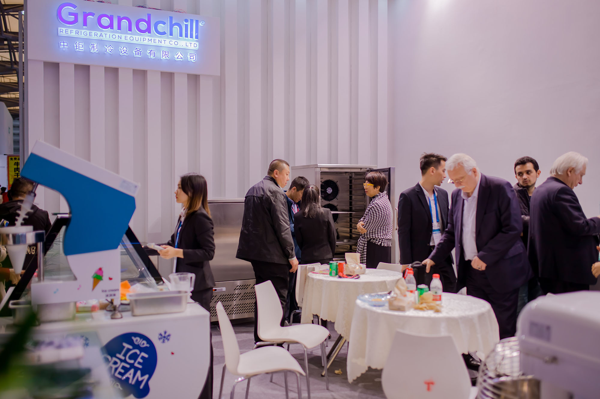 Over 200 Vistors at Our Grandchill Refrigeration Booth
