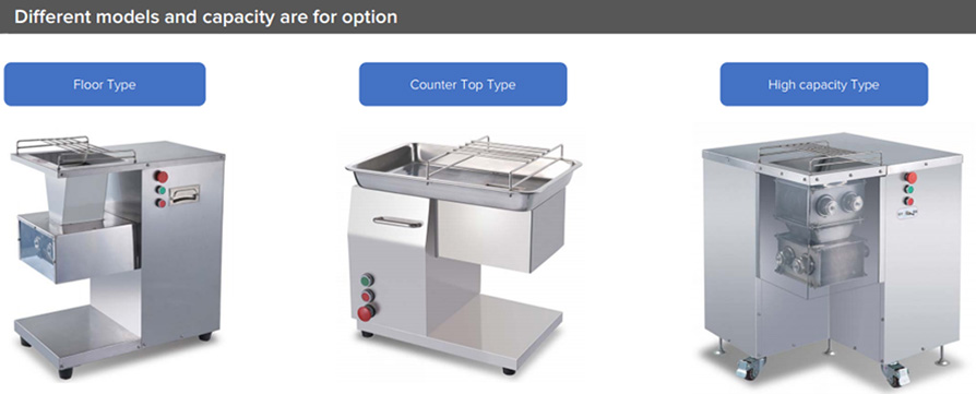 Different Type Meat Cutting Machines