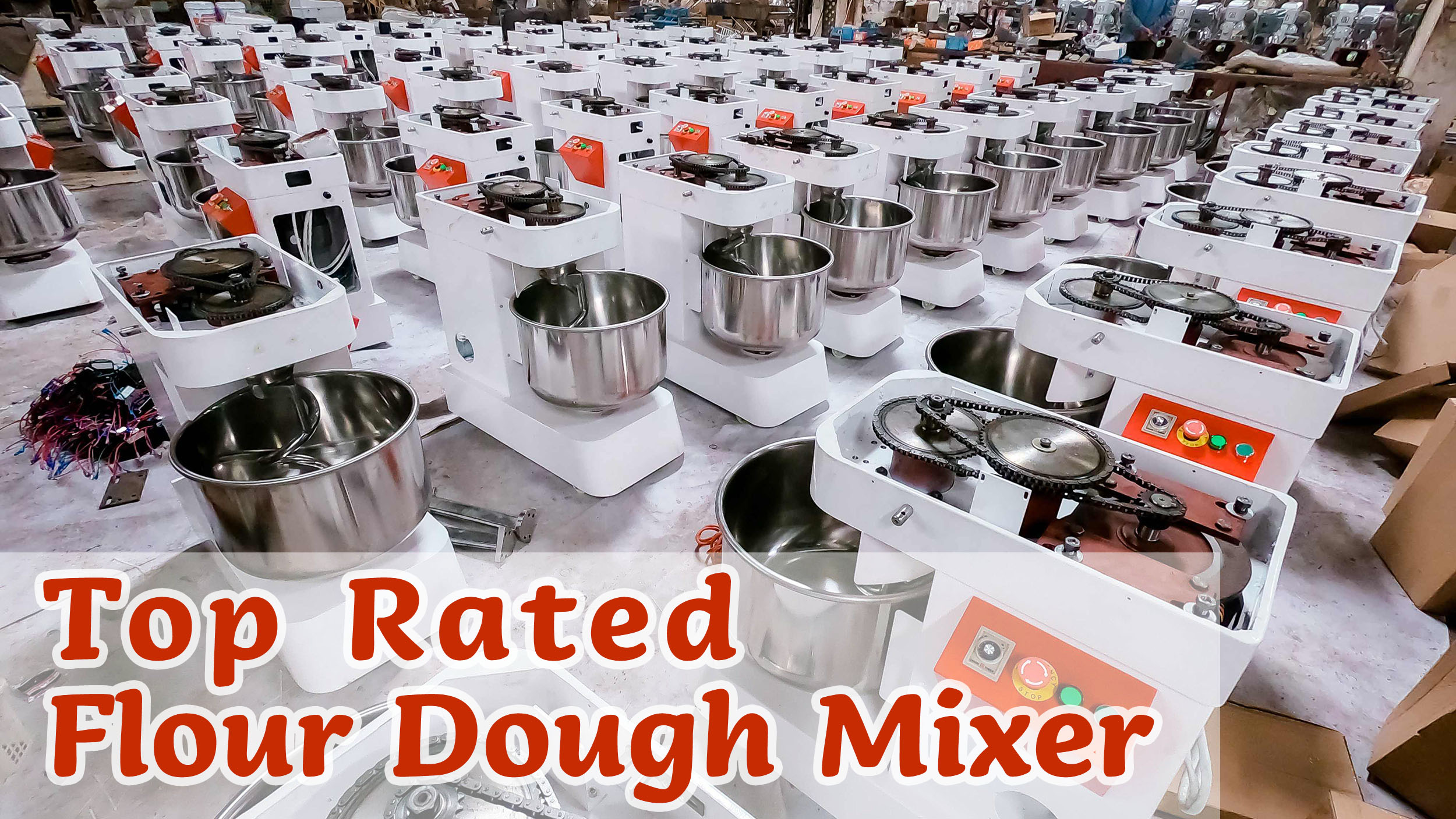 Dough Mixer Production Line