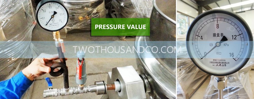 Pressure Value - Pressure Valve to monitor the inside pressure
